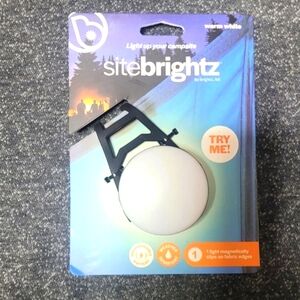 Sitebrightz lightup your campsite Or Bicycle  ( Clips On Or  In Tent For Light)
